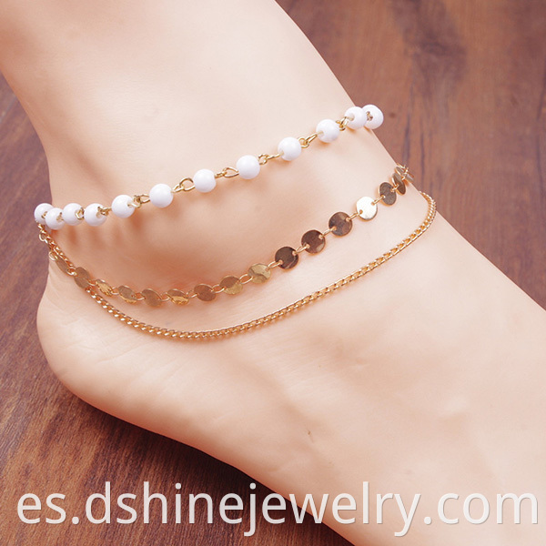 Fashion Bohemia Multilayer Anklet 